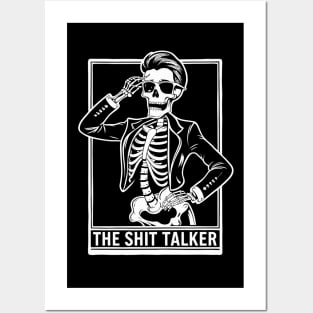 Funny Tarot Card : The Shit Talker Posters and Art